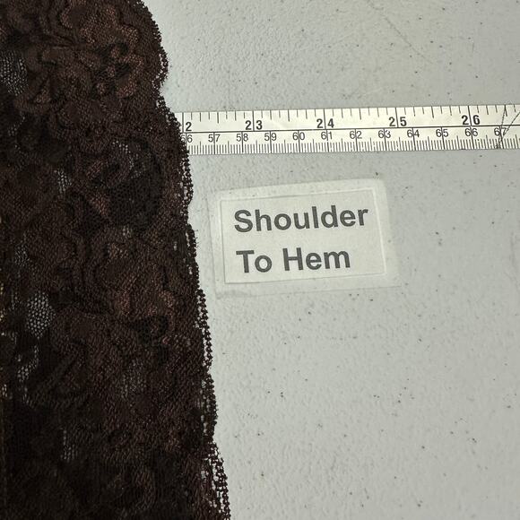 JTB Womens S Babydoll Top Floral‎ Lace Dark Romantic Festival Boho Feminine - Picture 6 of 7